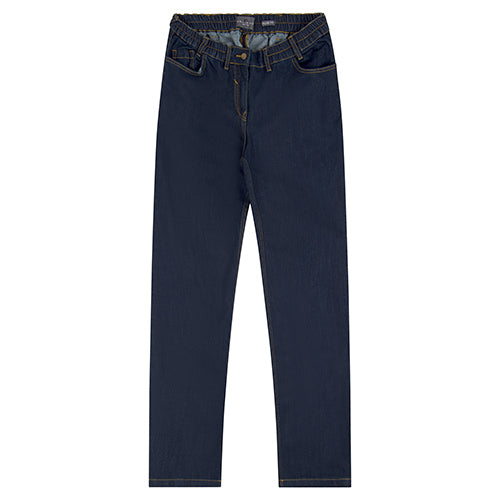 Damen Basic Jeans, Blau SYLVIE 10312