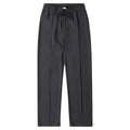 Jersey Hose, Anthrazit,mit Mittelbiese 10321