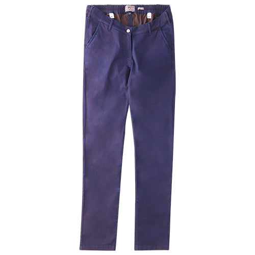 Damen-Chino Hose, Dunkelblau KATIE 10344