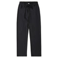 Jerseyhose schwarz mit Reißverschluss 10359