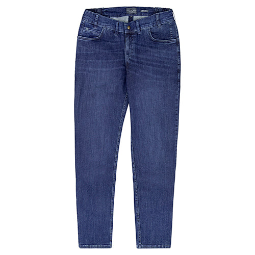 Herren Jeans washed blau MIKE 10393