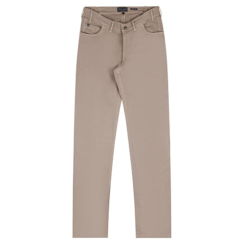 Men`s  Cotton pants beige washed Mike 10400