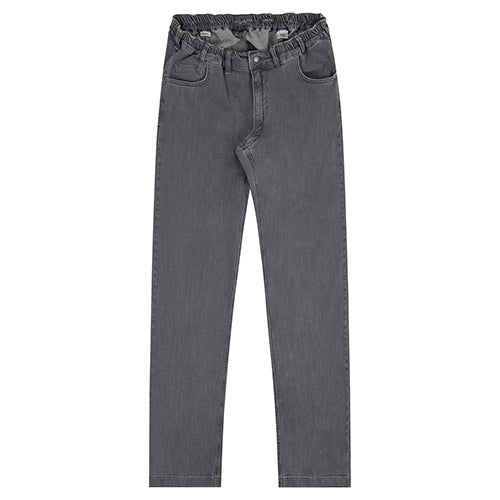 Unisex Basic Jeans, Hellgrau  KIM 10903