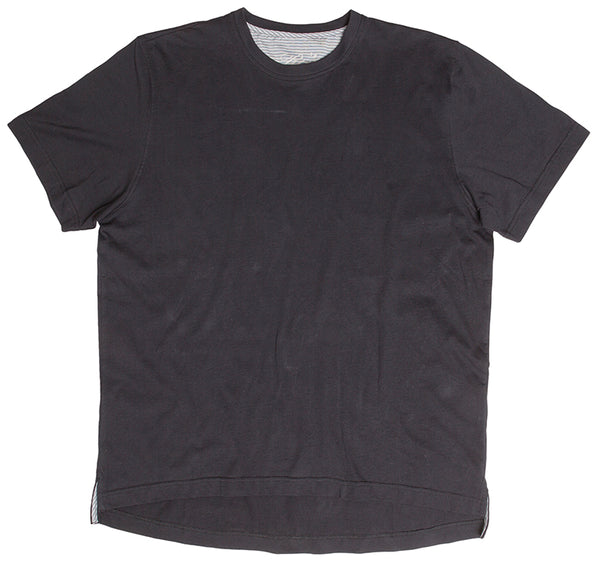 Herren Basic Shirt Schwarz 30033
