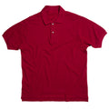 Herren Basic Polo Shirt Bordeaux 30064