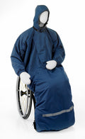 Schlupfsackjacke, Blau 7408