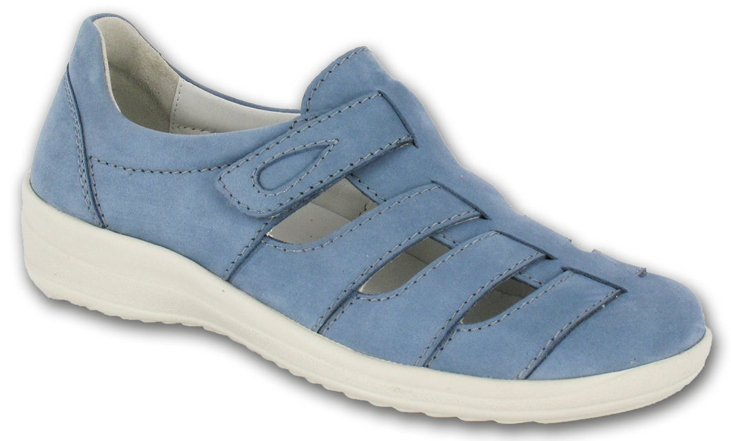 Damen-Sandale, Blau 90007