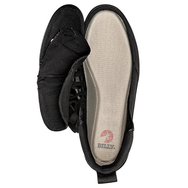 Billy Footwear Classic Canvas hoch Schwarz BM20005-002