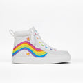 Billy Footwear Classic Schuh Kleinkind Wavy Rainbow hoch BT26100-140