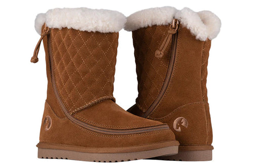 Billy Cozy gesteppt, Leder, Normal/Weit Braun BK26326-250