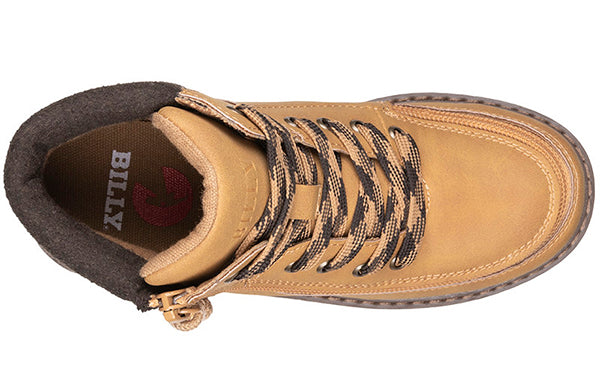 BILLY Footwear Lugs II Kinderschuh Normal Weit braun hoch BK22344-260