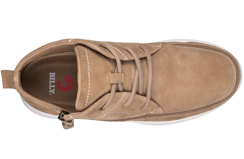 BILLY Footwear Comfort Leder Chukka Sand/Beige Normal Weit  BM23349-230
