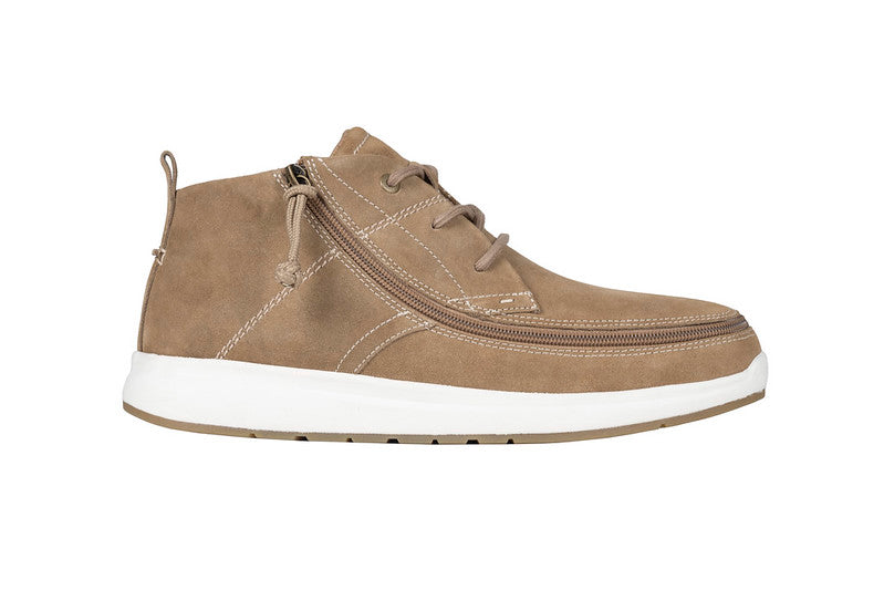 BILLY Footwear Comfort Chukka medium wide Sand Suede BM23349-230