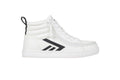 BILLY Footwear CS Sneaker Herrenschuh Normal/Weit Weiß/Schwarz hoch BM24170-100