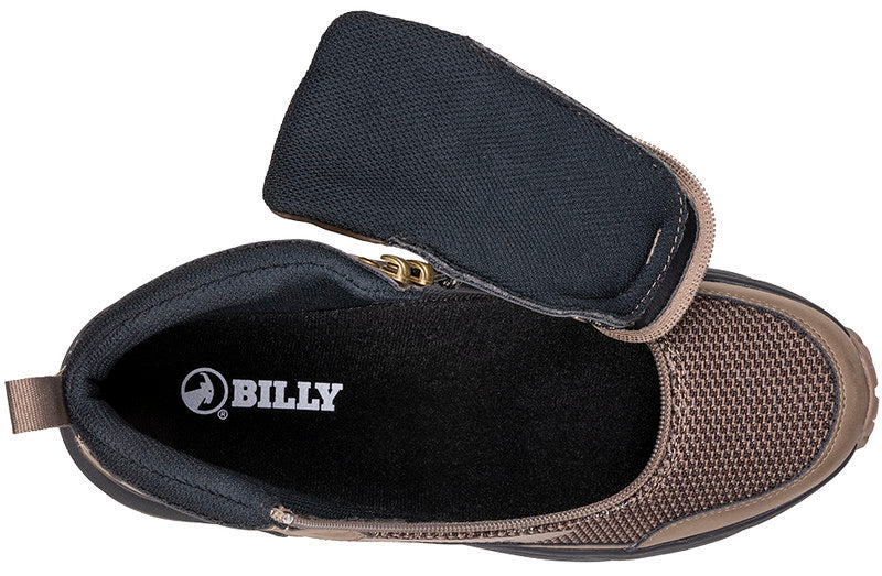 BILLY Footwear Inclusion Trail Boot Taupe Weit schwarz  BM24376-250