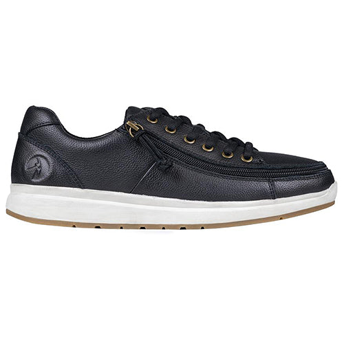 BILLY Footwear Comfort Leder nieder Normal Weit Extraweit Schwarz BM20100-001