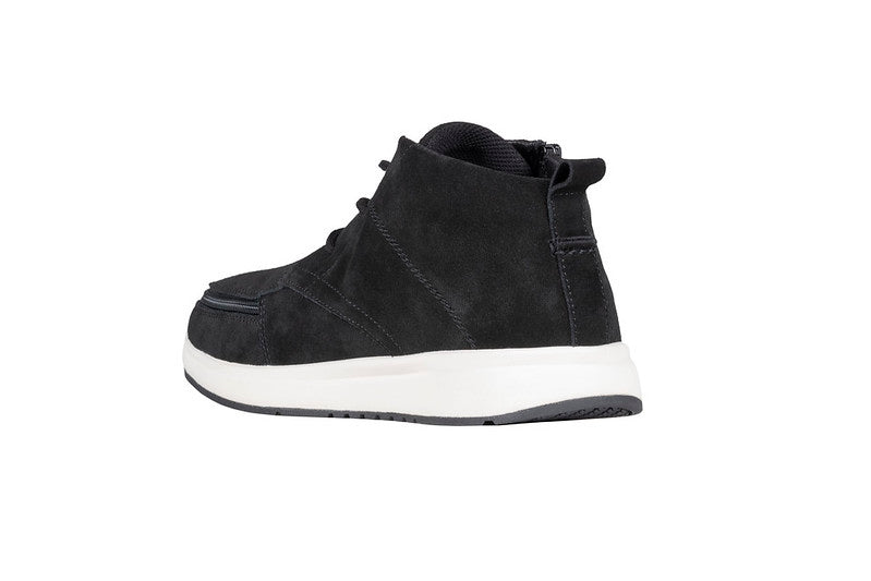 BILLY Footwear Comfort Leder Chukka Schwarz/Beige Normal Weit  BM23349-001
