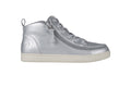 Billy Sneaker mittel hoch PU Normal Weit Silber Grau Metallic BW22135-040