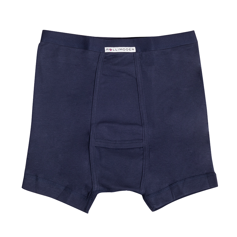 Men's jockey shorts with horizontal opening marine 43855