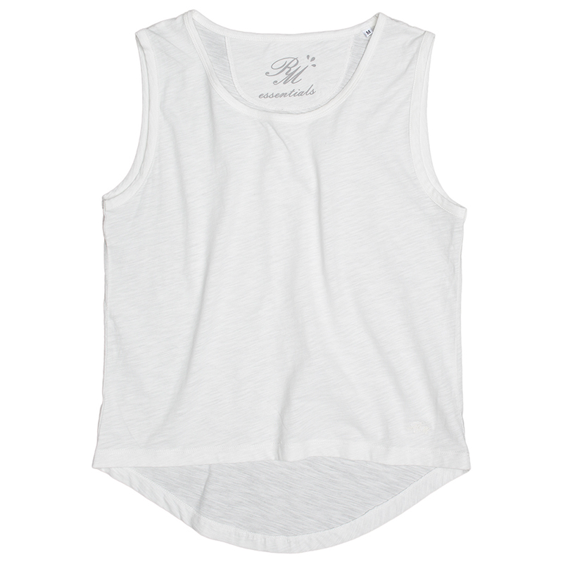 Women's basic Top, white 30049