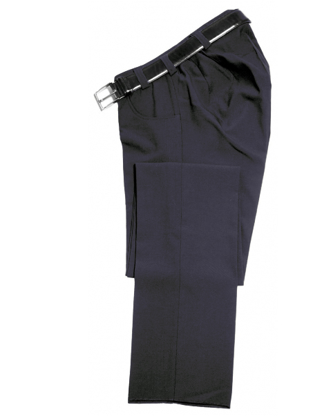 Business trousers for men dark blue 10268
