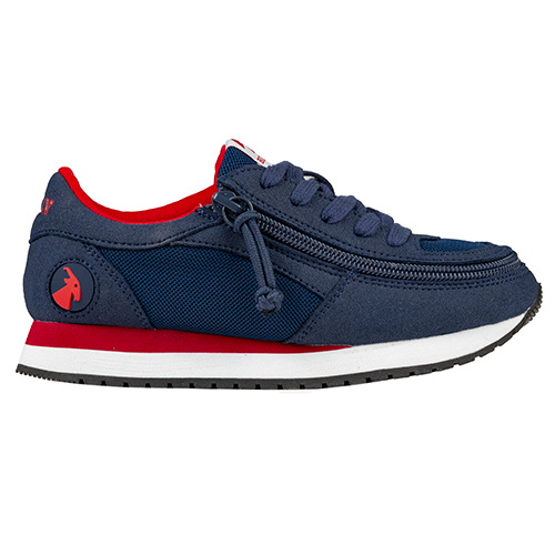 BILLY Jogger Canvas Navy/Red 11-medium