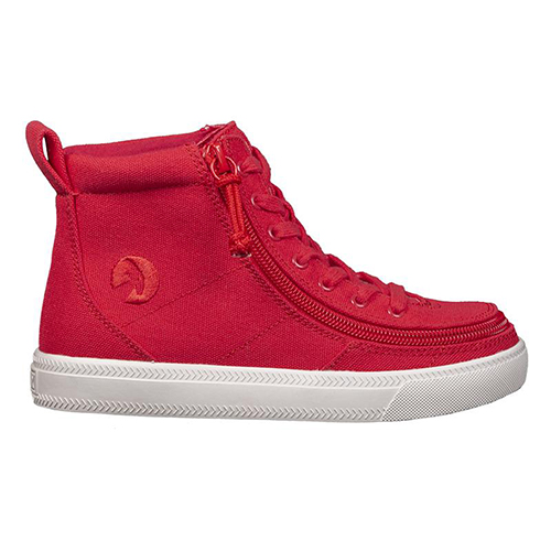 BILLY D/R Classic High Top Canvas Red 4,5-extra wide