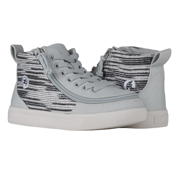 BILLY MDR Classic High Top Canvas Silver Streak BK22317-021 2-extra wide