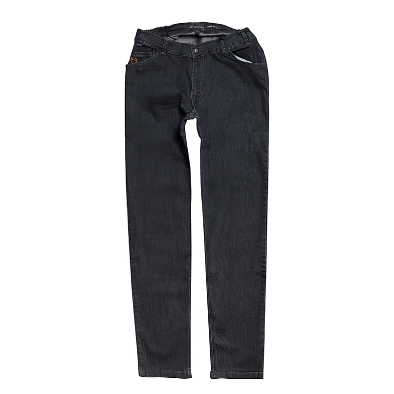 Herren Basic Jeans Schwarz MIKE 10287 54-EL