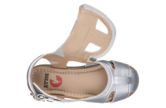 BILLY Sandals Silver BT22134-040 7,5