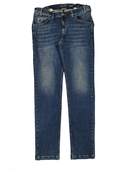 Men`s Denim Jeans, blue washed Mike 10406 50