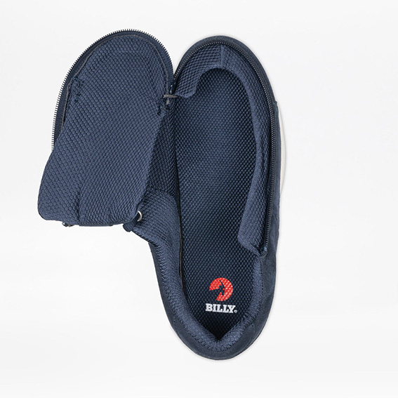 BILLY Comfort Plush Suede medium/wide blue BM25380-410 47 medium