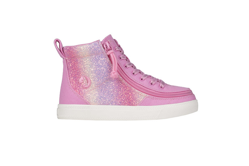Billy Classic Lace High Toddler Pink Glitz BT25300-681 27 medium
