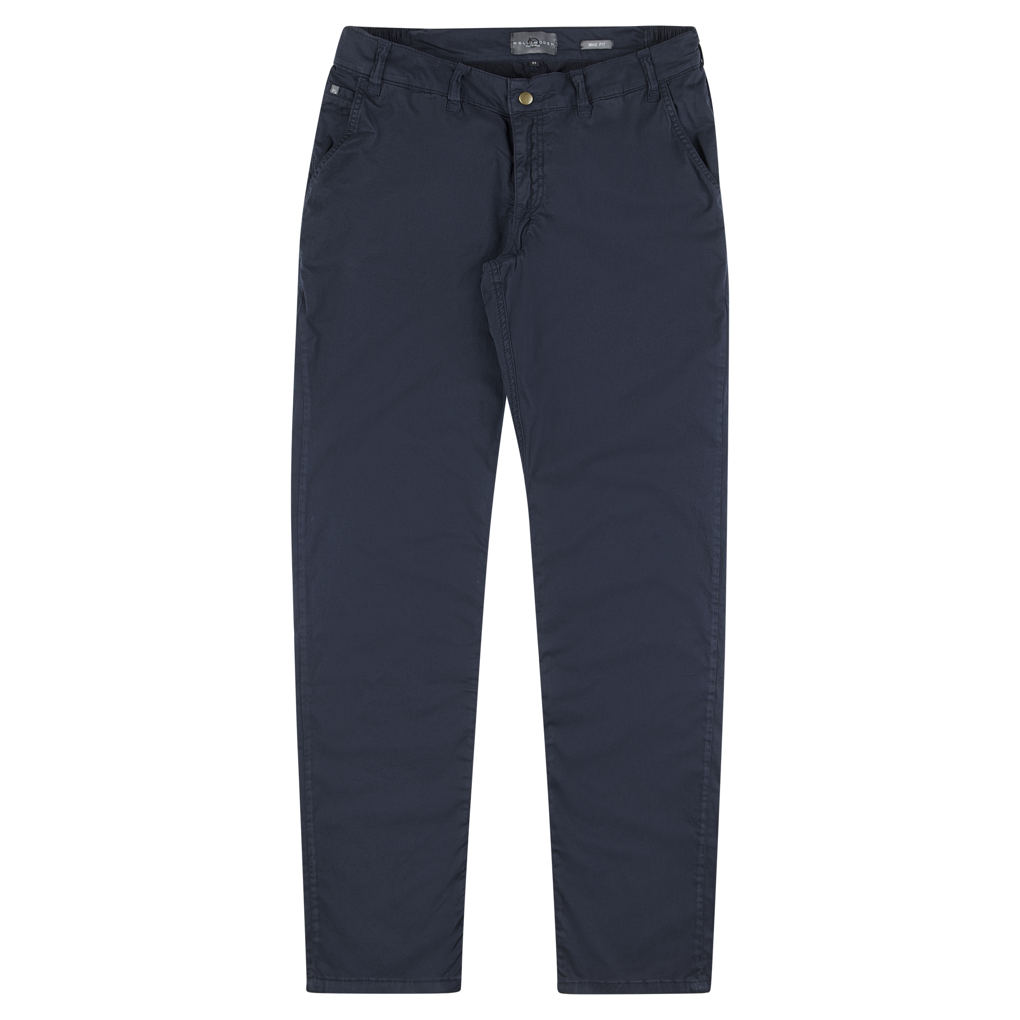 Men`s Chino , Stretch. navy blue  MIKE 10349 59