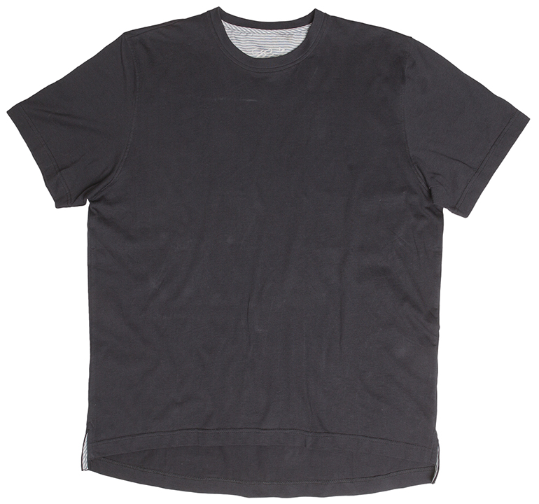 Herren Basic Shirt Schwarz 30033