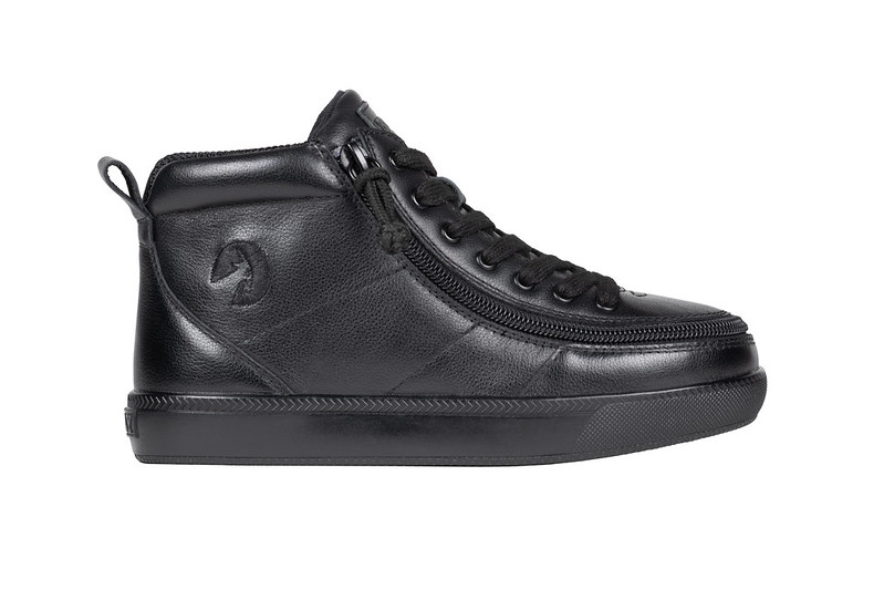 BILLY D/R II Classic High Top Canvas Black to the Floor Leather BK23153-004 33 wide