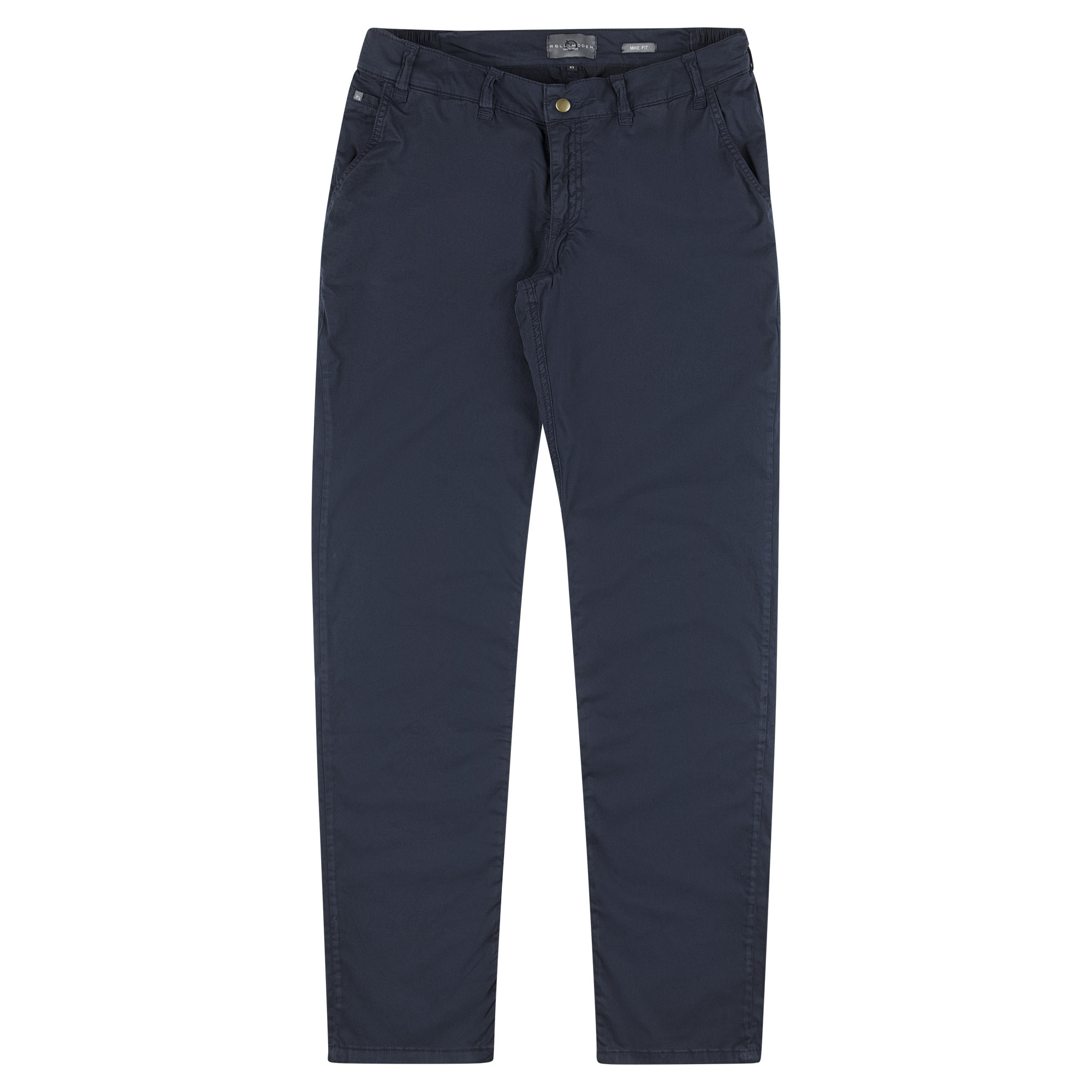 Men`s Chino , Stretch. navy blue  MIKE 10349 60