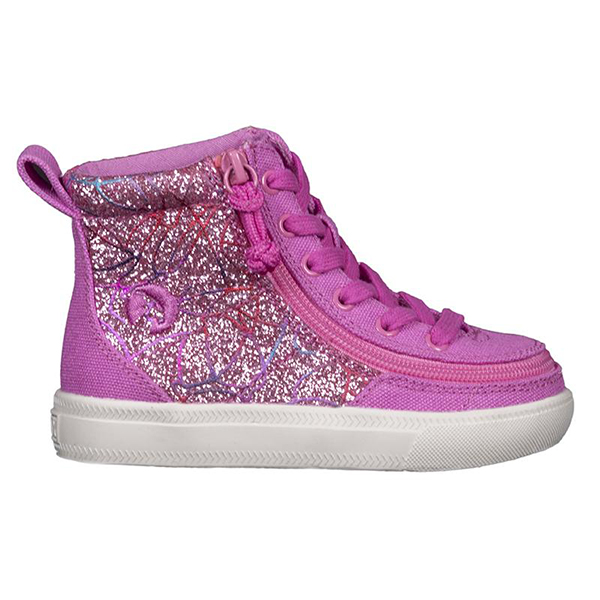 Toddler Pink Printed Canvas BILLY Classic Lace Highs, BT19011-670 5,5-medium