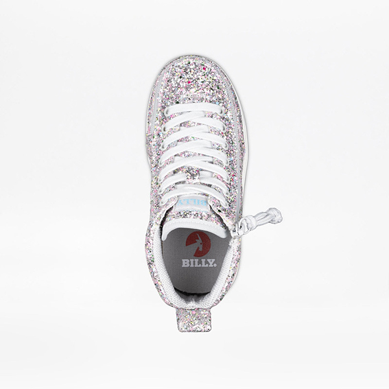 BILLY Classic D/RII Canvas Wide Silver Multi Glitter BK23153-040 39 wide