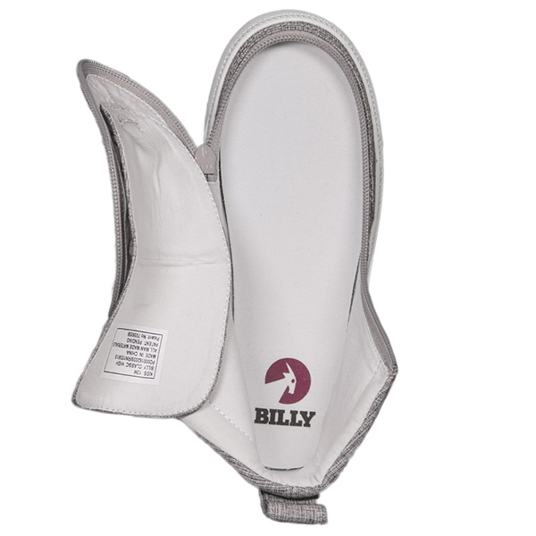 Billy Footwear Classic Schuh Kind regenbogen weiß hoch BK19011-140