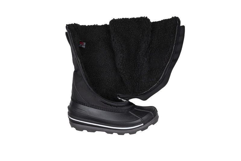 BILLY Footwear Ice Boot Wide Black BK25383-001 6 wide