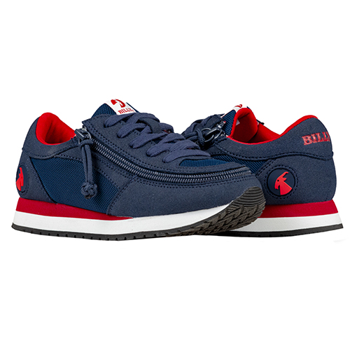 BILLY Jogger Canvas Navy/Red 12-medium