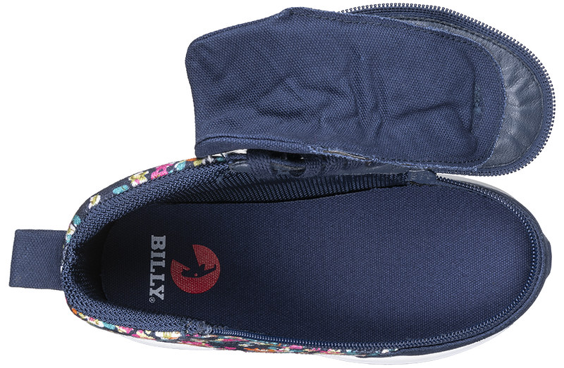 BILLY Goat Wide/Extra Navy/Floral High BK24167-410 39-wide