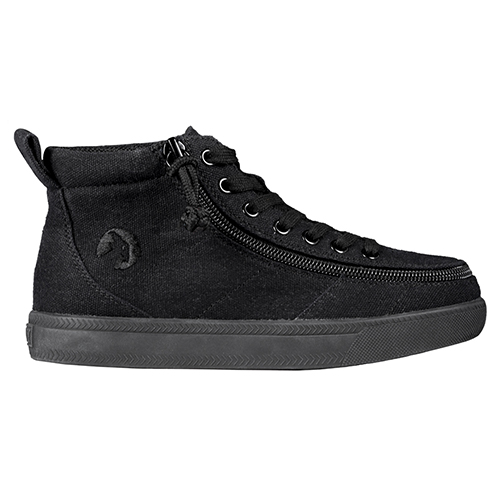 BILLY D/R Classic High Top Canvas Black to the Floor BK22317-001 7-extra wide