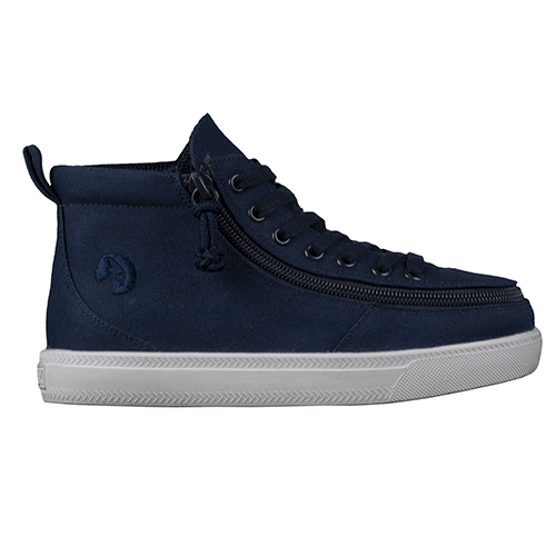 BILLY D/R Classic High Top Canvas Navy BK22317-410 10-extra wide