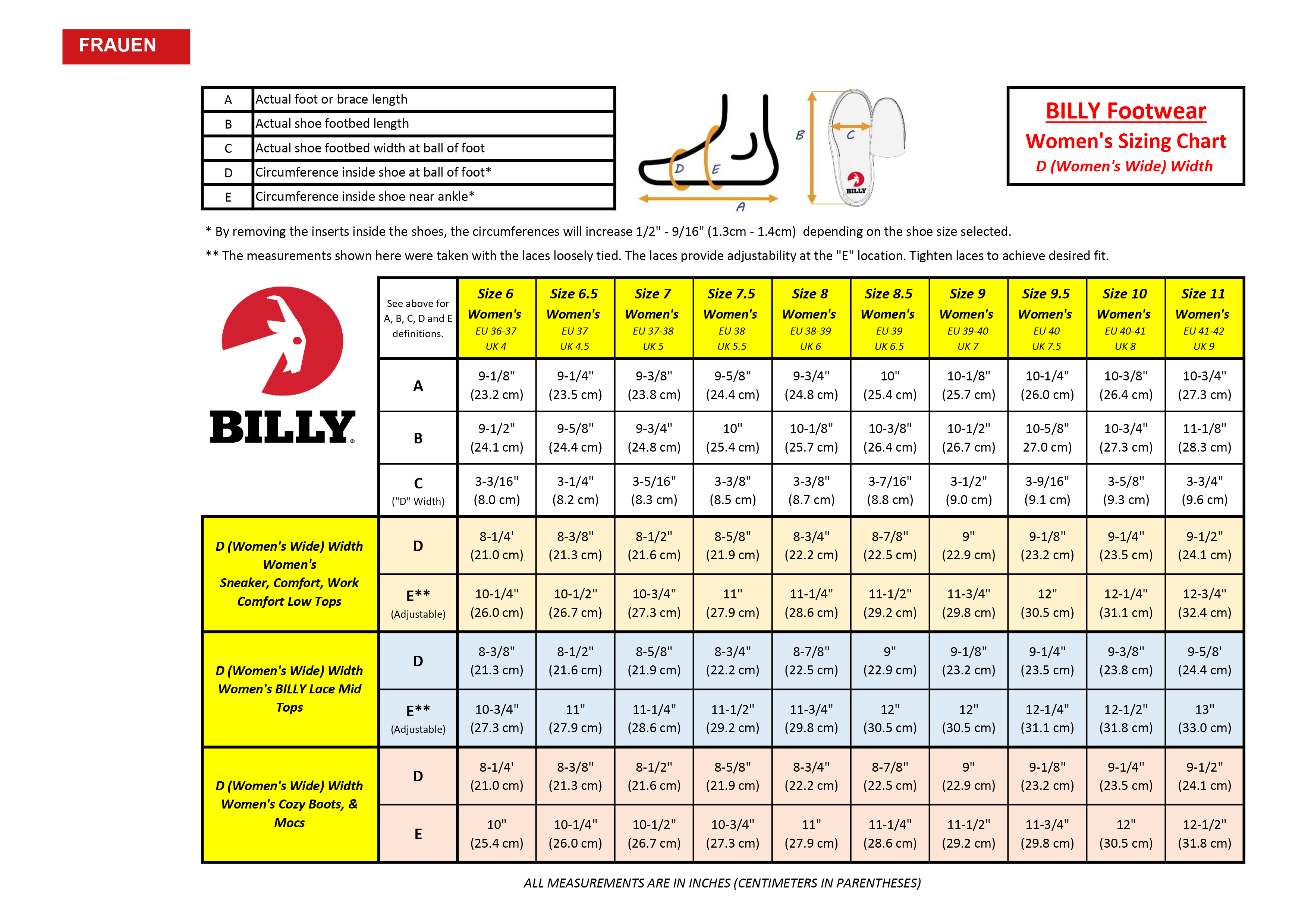 Billy Footwear Comfort Cuff Sand/Beige BW23358-230 6,5-wide