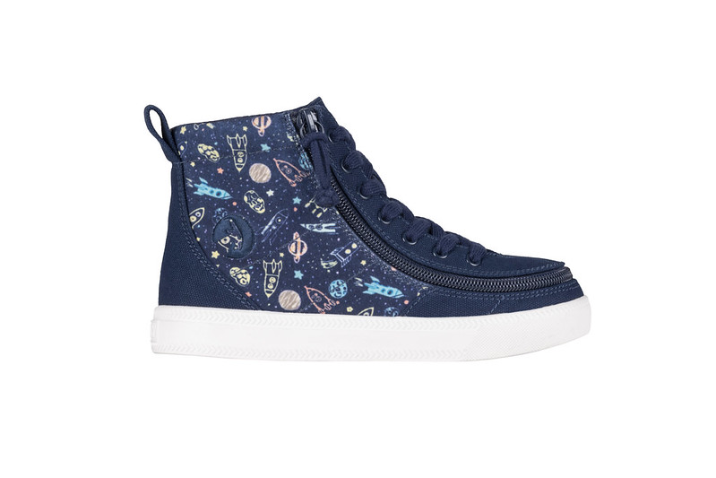 BILLY Navy Space Classic Lace High Tops BT23300-411 7-medium
