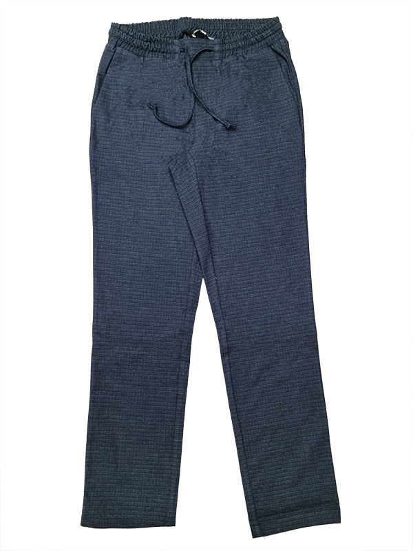 Slip-on-Pants  blue- checked Alex 10354  XXXL