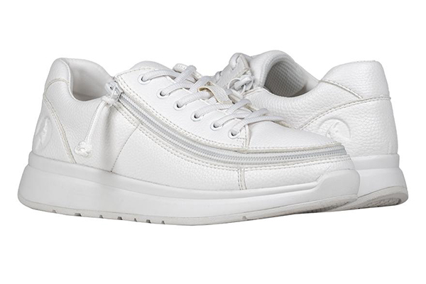 Billy Footwear Comfort Low Damenschuh Kunstleder weiß BW20200-100 40-normal