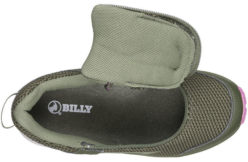 Billy Footwear Inclusion Trail Medium/Wide Olive/Pink BW24377-340 41,5-wide